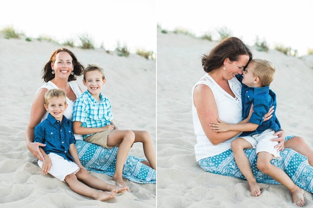 summer family photos lewes cape henlopen rehoboth delaware what to wear family session stacy hart photography film photographer