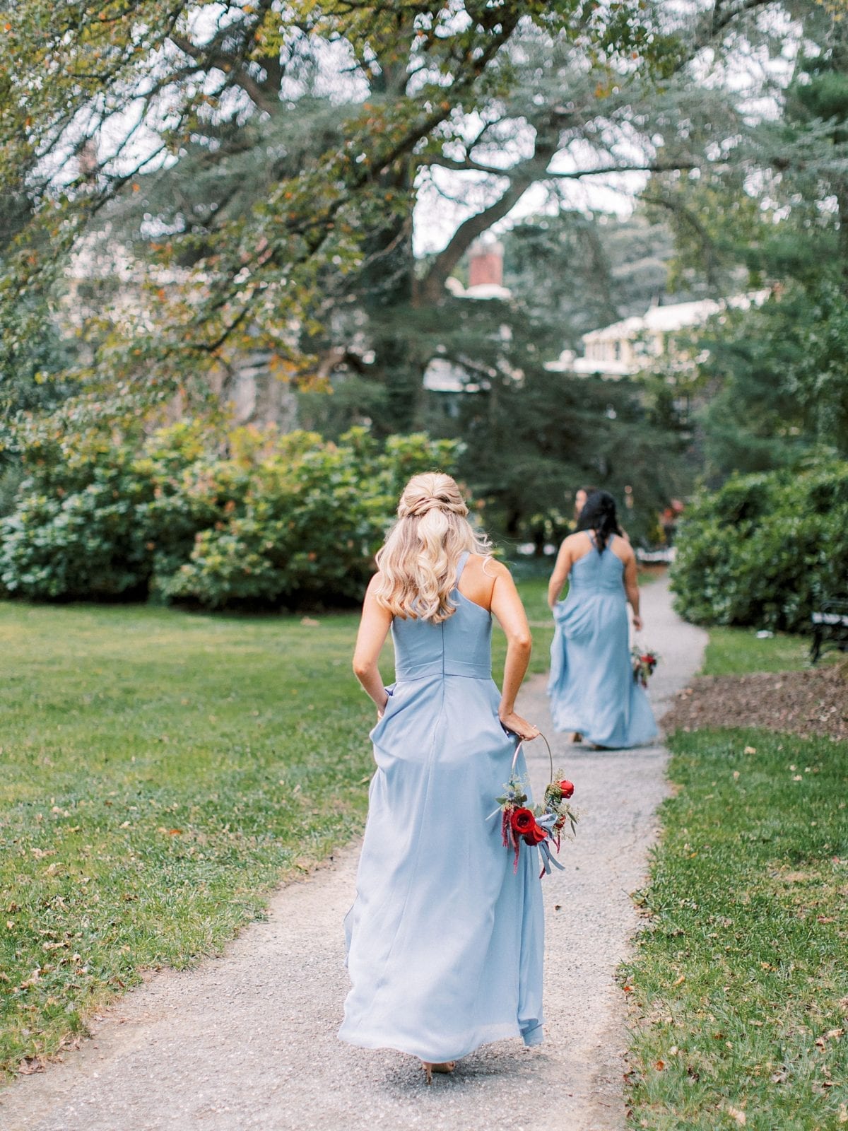 A Navy + Burgundy, Fall Rockwood Carriage House Wedding