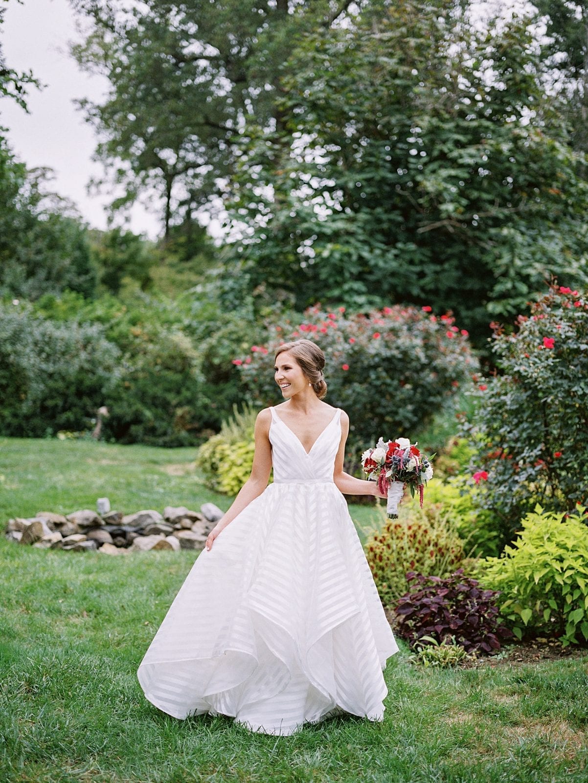 A Navy + Burgundy, Fall Rockwood Carriage House Wedding
