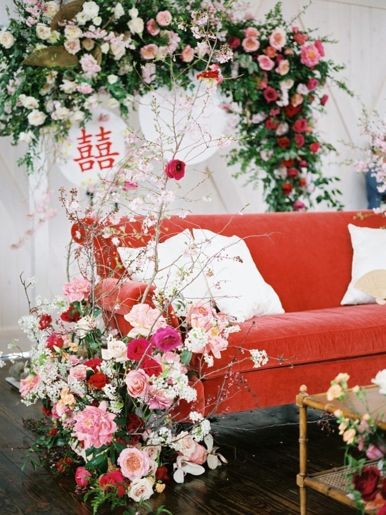modern chinese wedding decoration