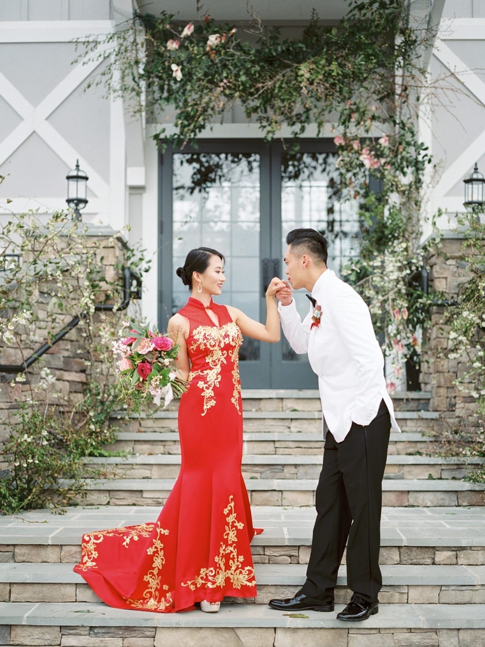 A Modern Chinese Wedding \\ Rosewood Farms Wedding